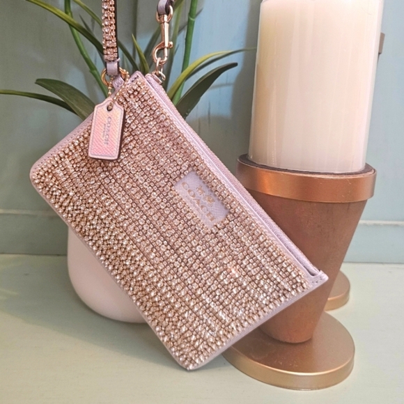 Coach Hologram Leather Corner Zip Wristlet 65517 (UPCRAFTED) - Picture 7 of 12